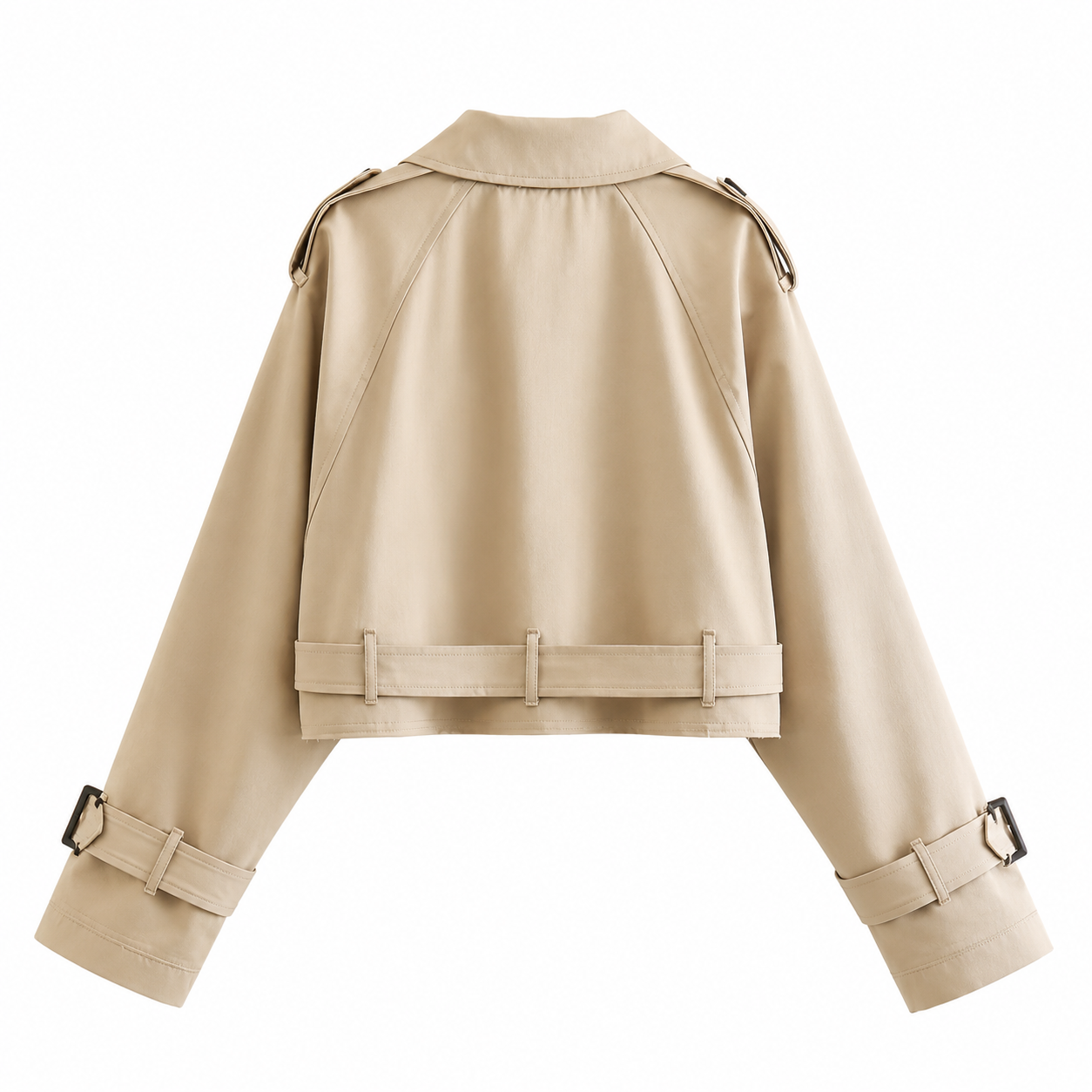 SERENA Cropped Trenchcoat