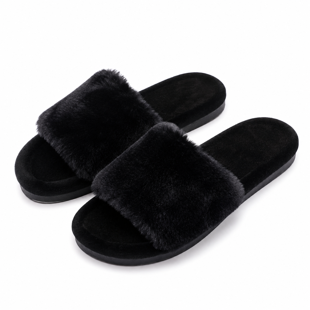 MILA Open-Toe Slippers