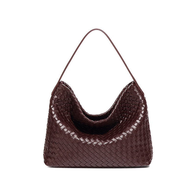 AMELIE Woven Shoulder Bag