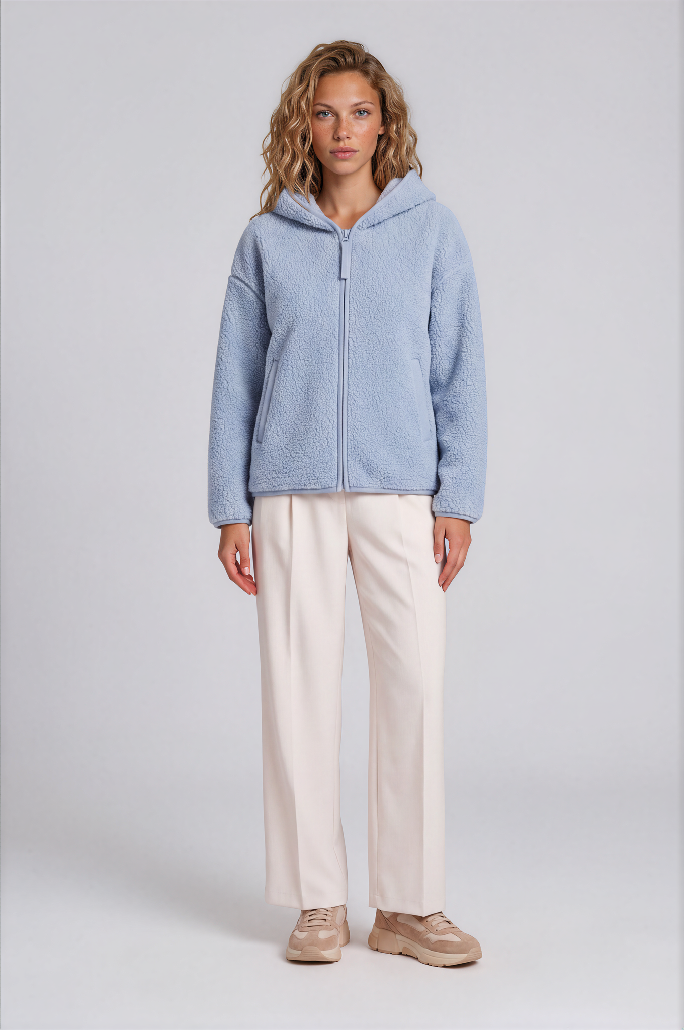 Teddy Hooded Jacket