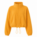 Cropped Fleece Jacket