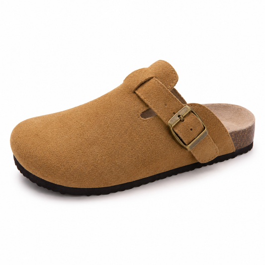 SOREN Suede Comfort Clogs