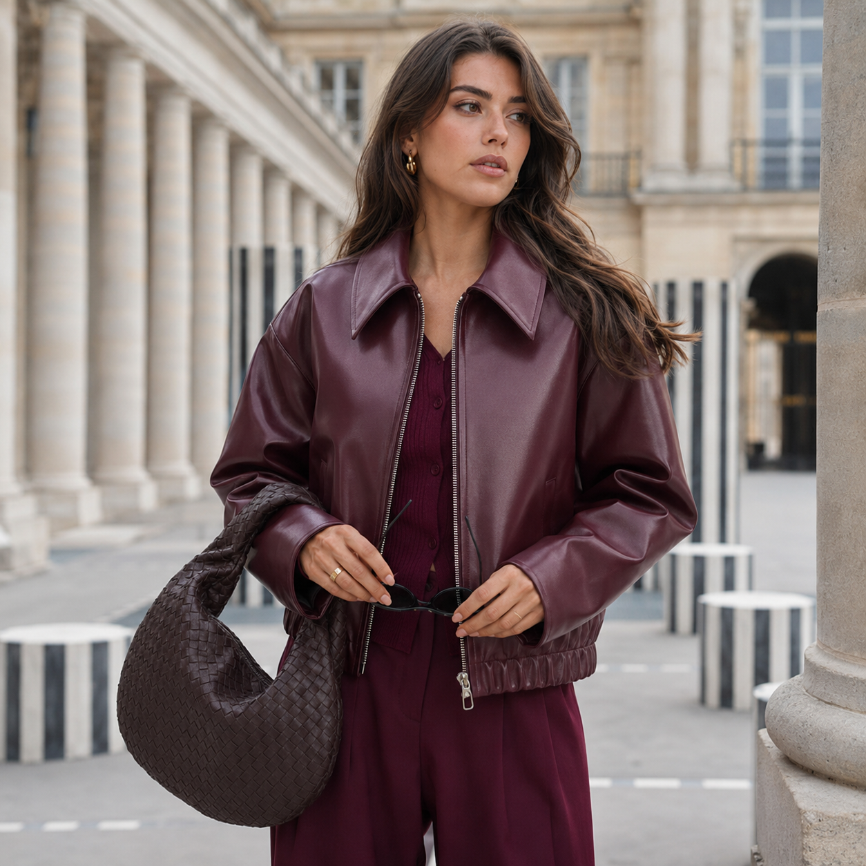 VALERIE Vegan Leather Jacket