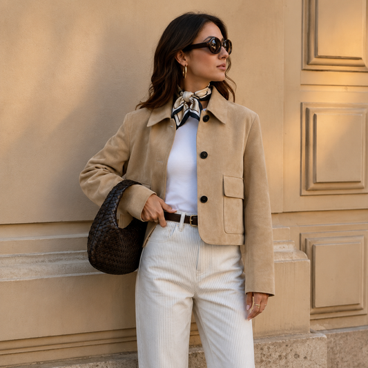 MARISSA Suede Jacket