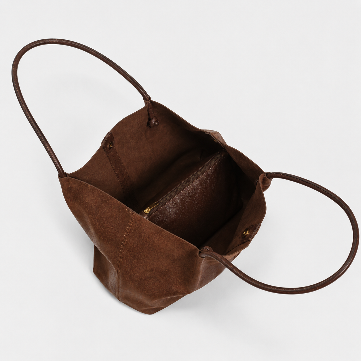 SAVANNA Suede Tote Bag