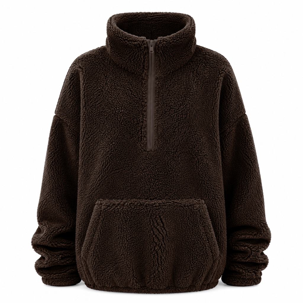 Cloud-Soft Half-Zip Sweater