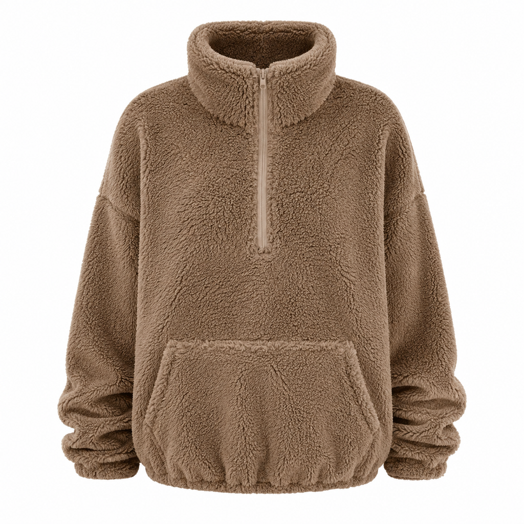 Cloud-Soft Half-Zip Sweater