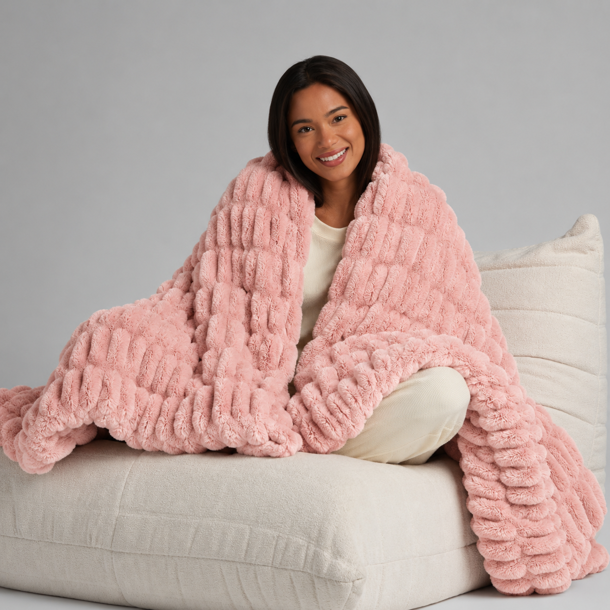 SHEEPS Plush Blanket
