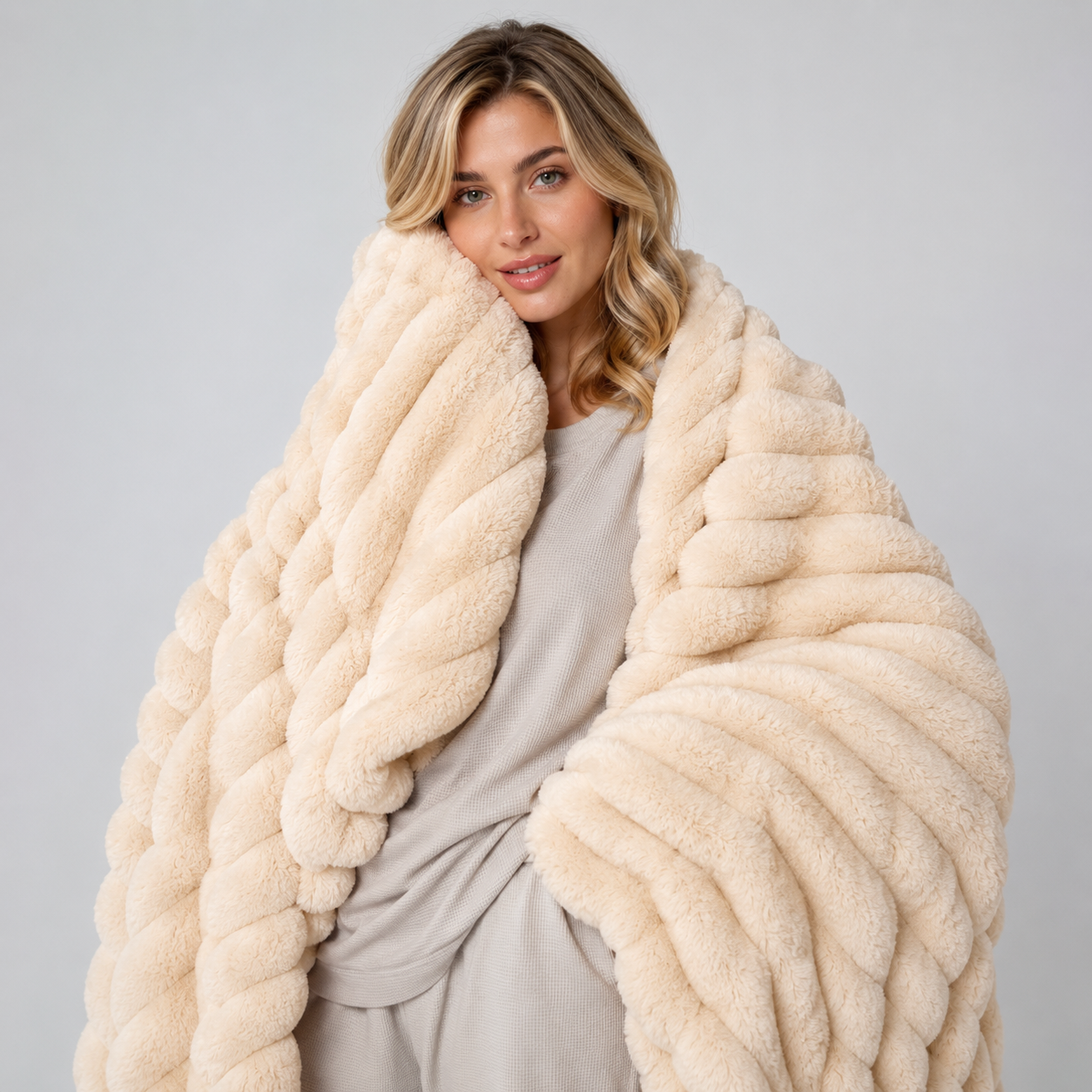 SHEEPS Plush Blanket