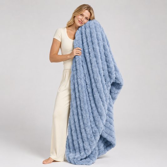 SHEEPS Plush Blanket