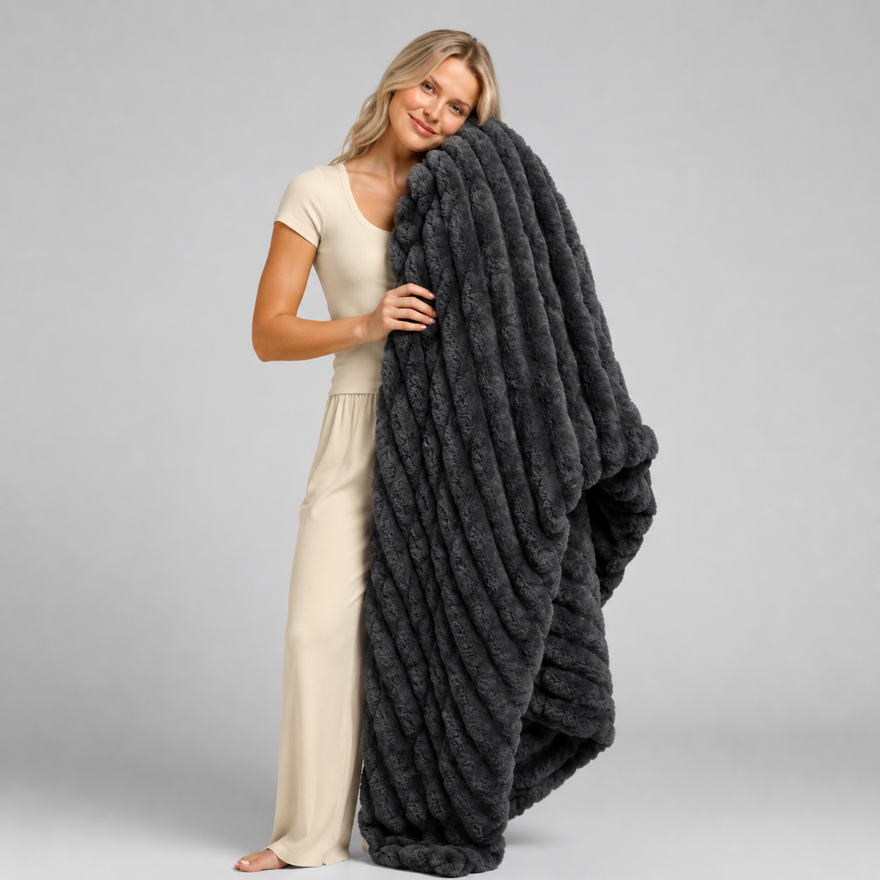SHEEPS Plush Blanket
