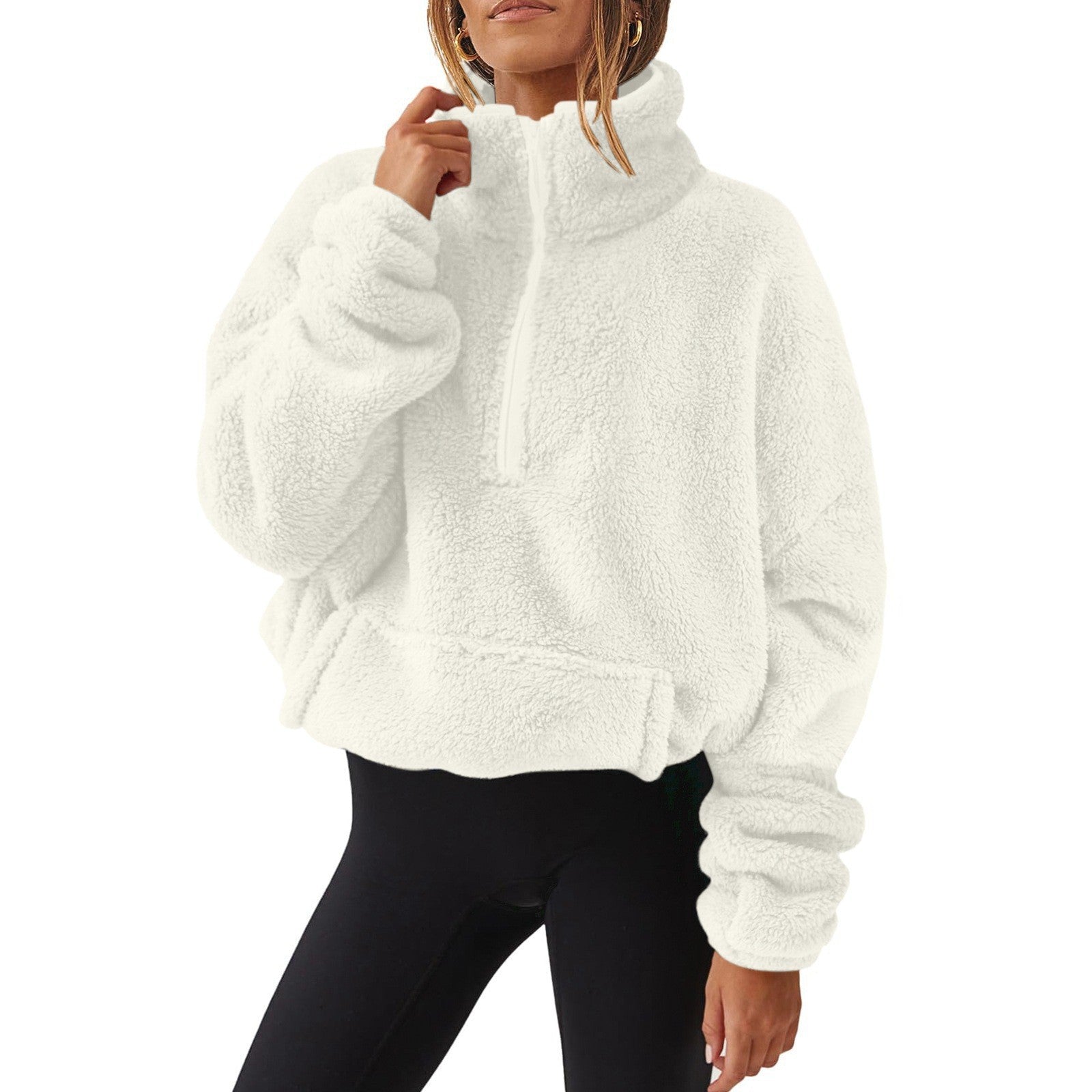 Cloud-Soft Half-Zip Sweater