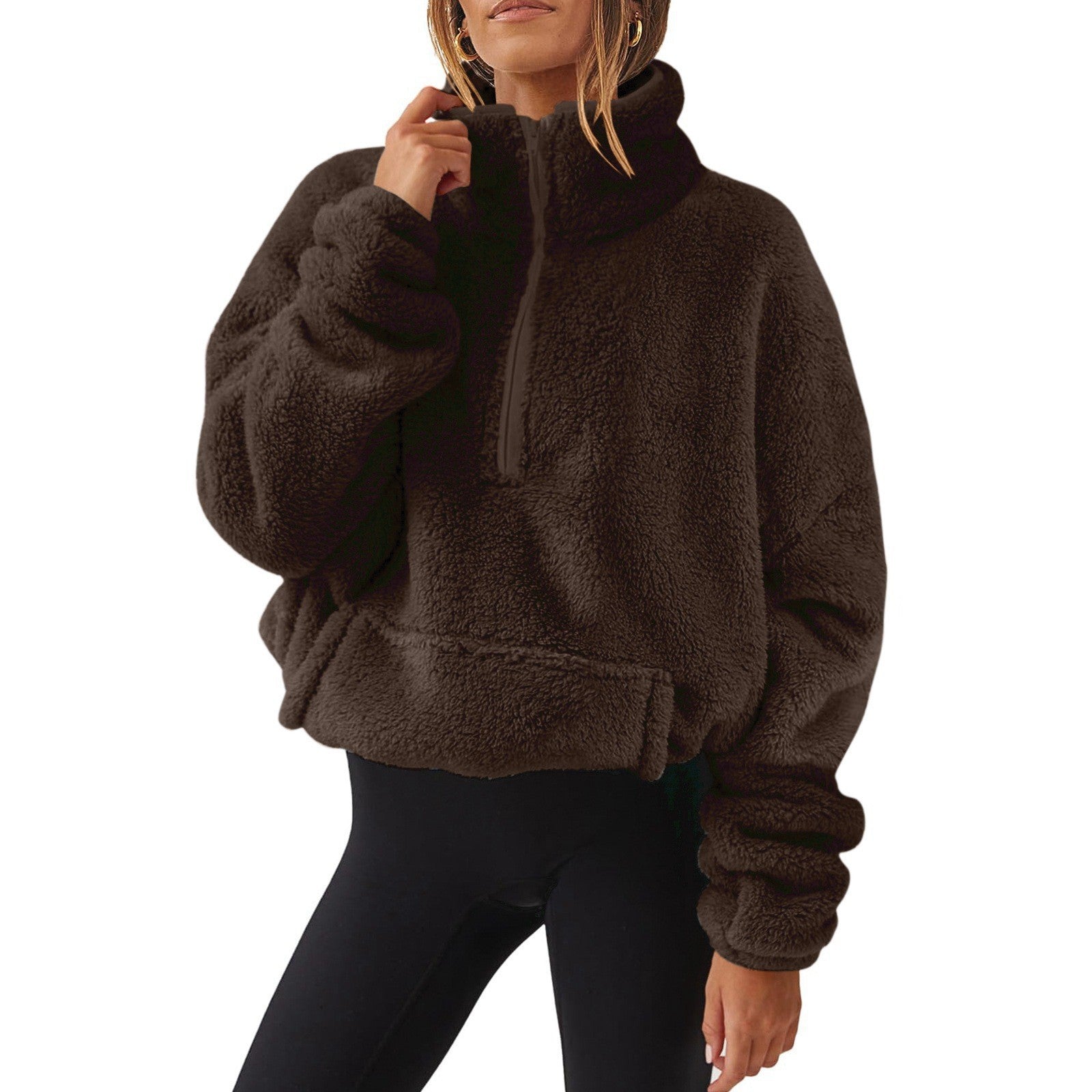 Cloud-Soft Half-Zip Sweater