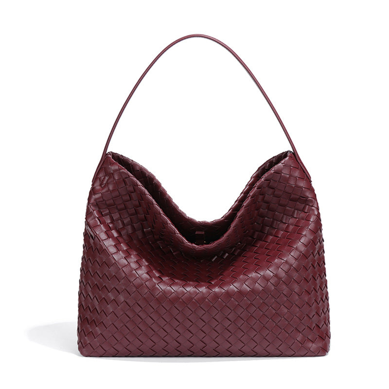 AMELIE Woven Shoulder Bag