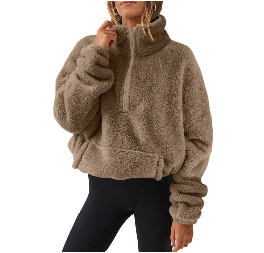 Cloud-Soft Half-Zip Sweater